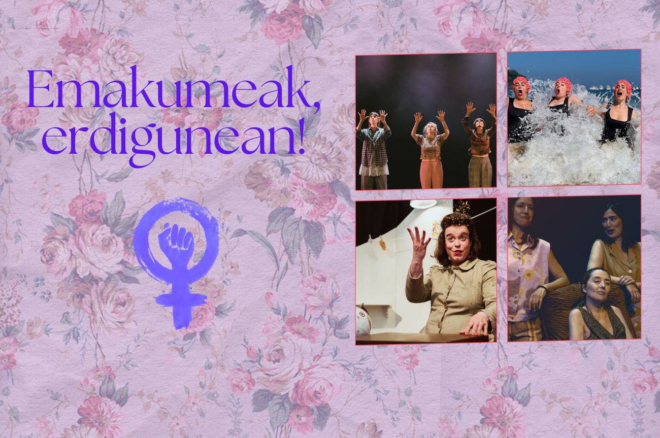 Emakumeak, erdigunean!